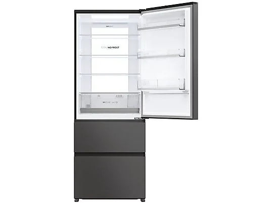Frigorifero Combinato Haier HTR5719ENPT 528 l Classe E Nero