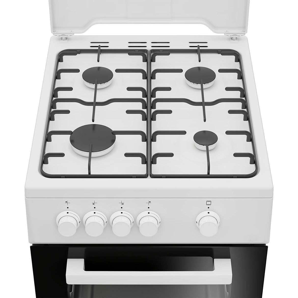 Cucina Beko FSG522DWC Forno A Gas 50X60 4 Fuochi Gas Colore Bianco