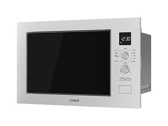 Microonde da incasso CANDY CA38FL7NWXW 25L 850W Grill 1200W Acciaio Inox