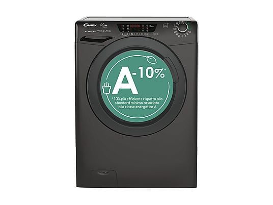 Lavatrice Candy Ultra Hygiene HES12104TWMBB6-S 10 Kg Frontale Classe A