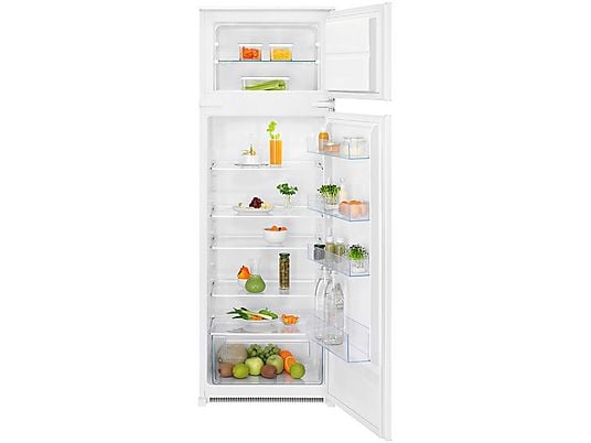 Frigorifero Doppia Porta Electrolux ETS5LE16S Serie 500 ColdSense Incasso Classe E White
