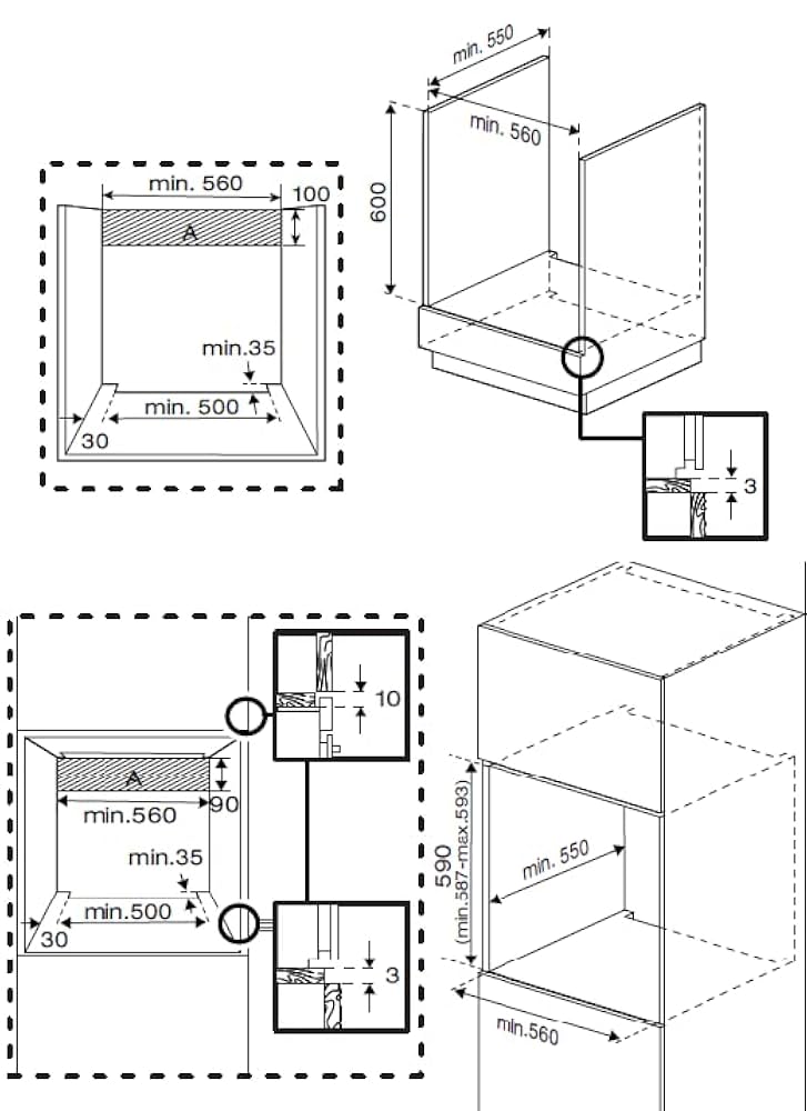 Forno Beko BBIMA13302BMP Elettrico Da Incasso Classe A 72 L Pirolitico AirFry Nero