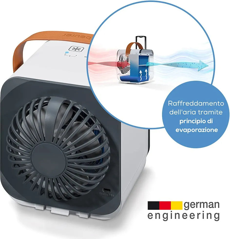 Ventilatore Da Tavolo Beurer 68401LV50 Con Vaporizzatore