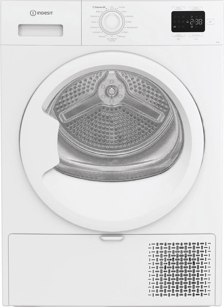 Asciugatrice Indesit CYD92DWWIT 9KG Classe D a Pompa di Calore