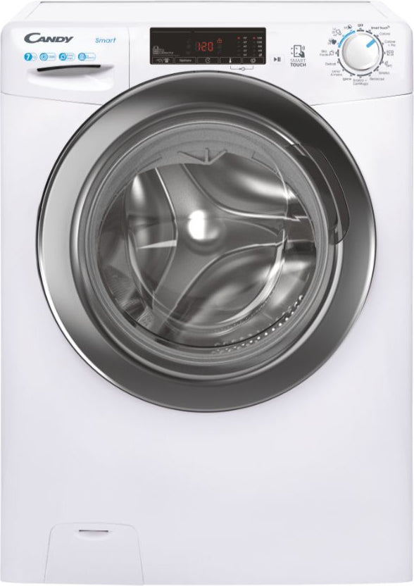 Lavatrice Candy CSS4127TWR3/1-11 Carica Frontale Slim 7kg Classe C
