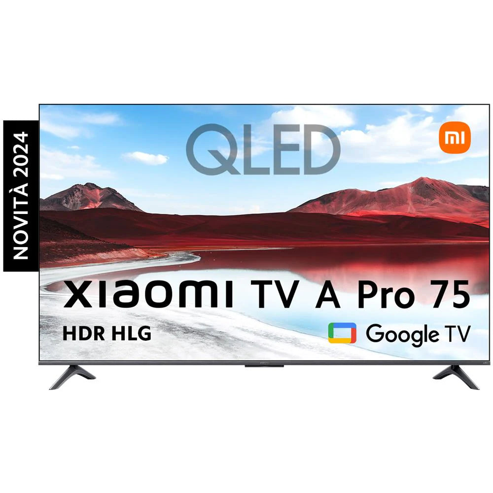 TV Xiaomi ELA5487EU QLED 75" Ultra HD 4K Smart TV Con Google TV