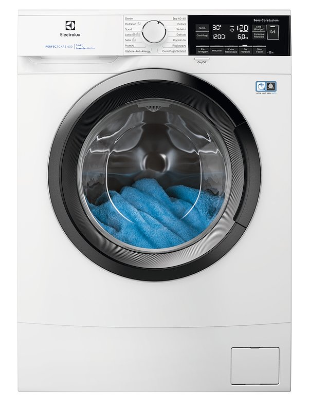 Lavatrice Electrolux EW6S326B Slim 6 kg 1151 Giri/min Classe B Sensicare