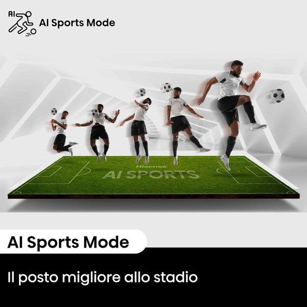 TV Hisense 50E79NQ QLED 4K Ultra HD 50" Dolby Atmos Wi-Fi