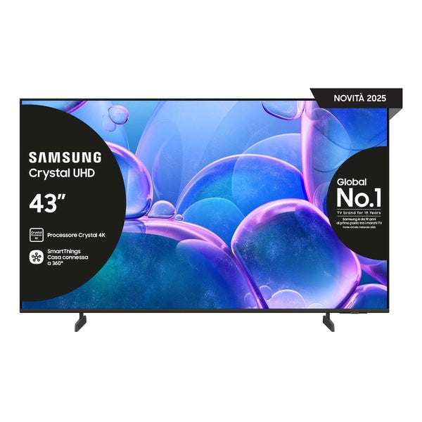 TV Samsung UE43U7000FUXZT Display LED Ultra HD 43" Smart TV Sistema Tizen Processore Crystal