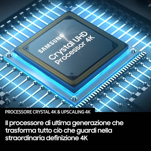 TV Samsung UE43U7000FUXZT Display LED Ultra HD 43" Smart TV Sistema Tizen Processore Crystal