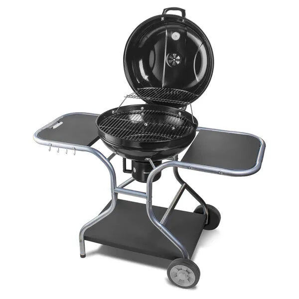 Barbecue Fieldmann FZG_1014 A Carbone Per Esterno Griglia Cromata con Termometro