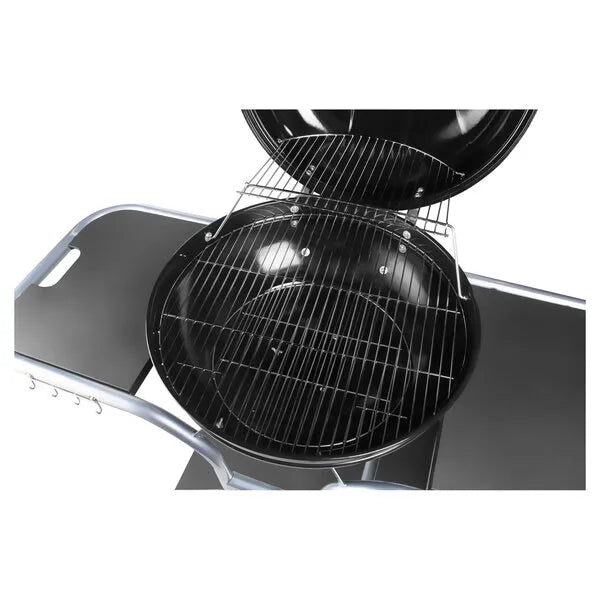 Barbecue Fieldmann FZG_1014 A Carbone Per Esterno Griglia Cromata con Termometro