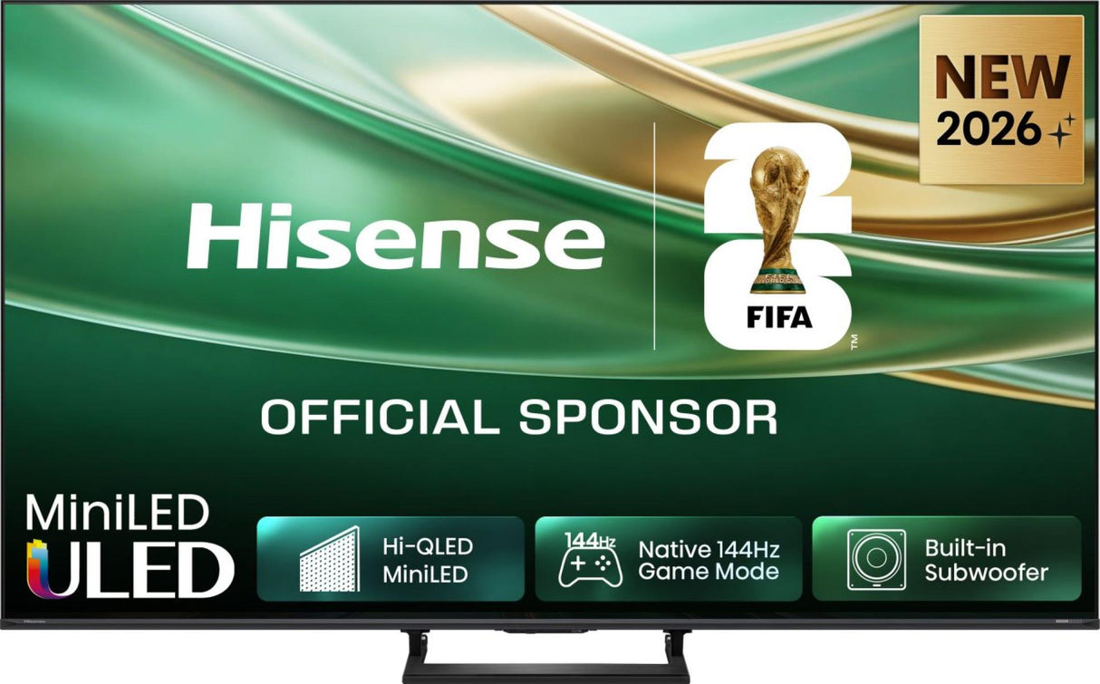 Smart TV Mini LED Hisense 55E89S 55" 4K Ultra HD 144Hz Dolby Vision IQ Dolby Atmos Classe Energetica E