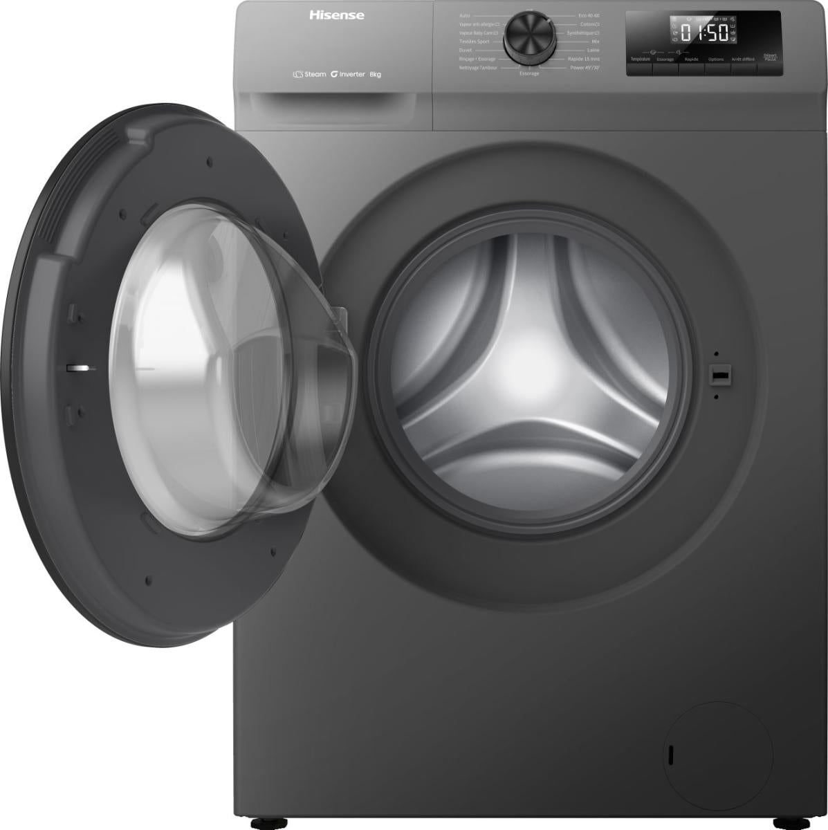 Lavatrice Hisense WF1Q8041BT 8 kg 1400 rpm Libera installazione Classe A
