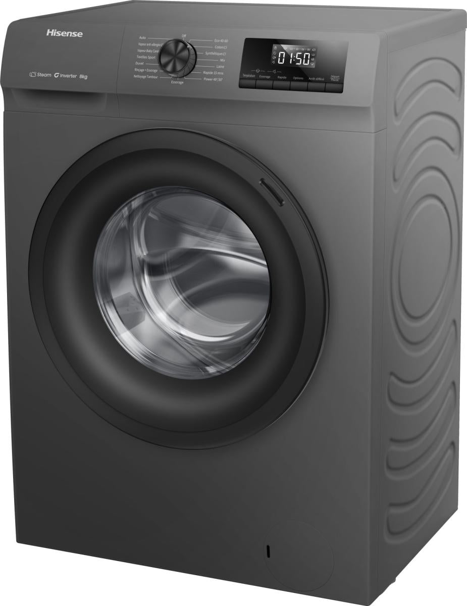 Lavatrice Hisense WF1Q8041BT 8 kg 1400 rpm Libera installazione Classe A
