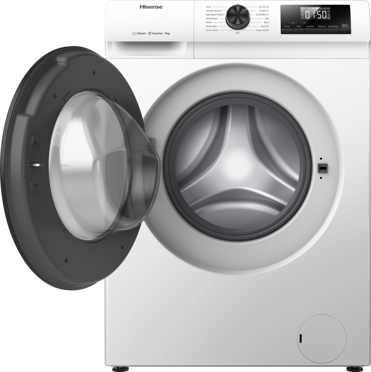Lavatrice Hisense WF1Q9041BW Libera installazione 9 kg 1400 rpm Classe A