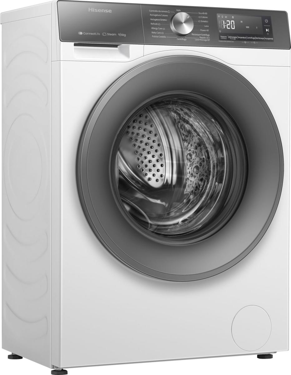 Lavasciuga Hisense WD3S9043BW7 9/6 Kg 1400 RPM Classe A-30%/D Wi-Fi