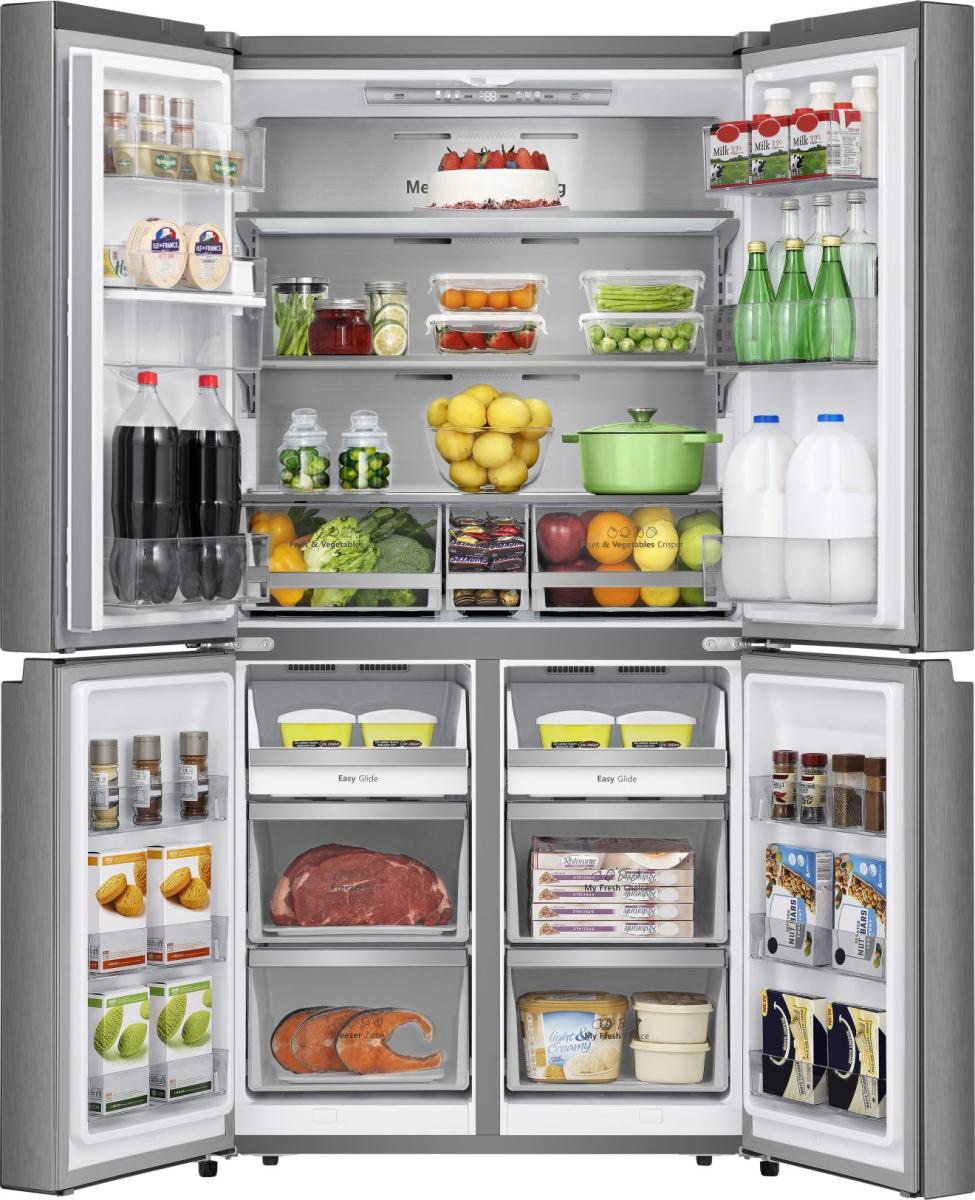 Frigorifero Quattro Porte Hisense RQ758N4SWSE 606 L Classe E Inox