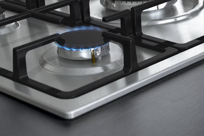 Piano Cottura A Gas Hisense GM773XF 5 Fuochi 70 Cm Inox