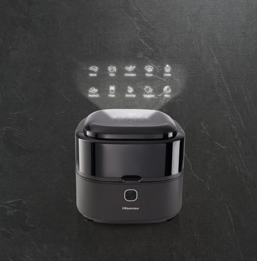 Friggitrice ad Aria Hisense HAF1350DR Capacità 6,7 Lt 200°C 1350W