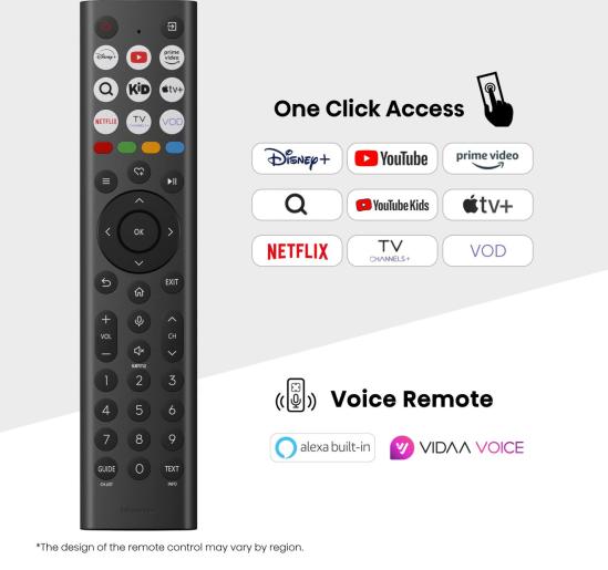 Tv Hisense 50A79Q 50" Smart Tv QLED 4K Ultra HD Dolby Atmos VIDAA Smart OS