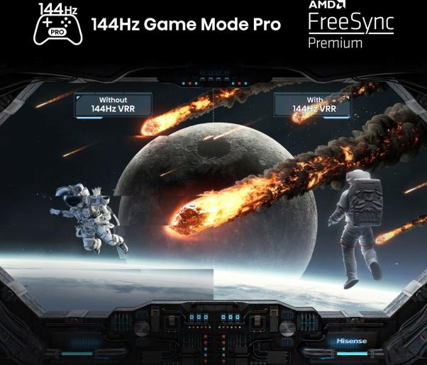 TV Hisense 75E79NQ 75" 4K QLED VIDAA D.VISION AI WI-FI