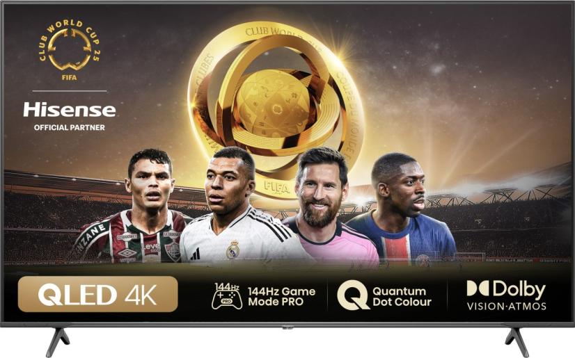 TV Hisense 75E79NQ 75" 4K QLED VIDAA D.VISION AI WI-FI