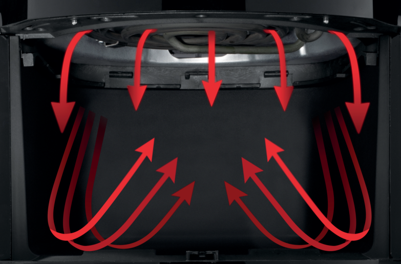 Friggitrice ad Aria Hisense H06AFBS1S3 1700W Capacità 5 lt 8 Programmi Preimpostati