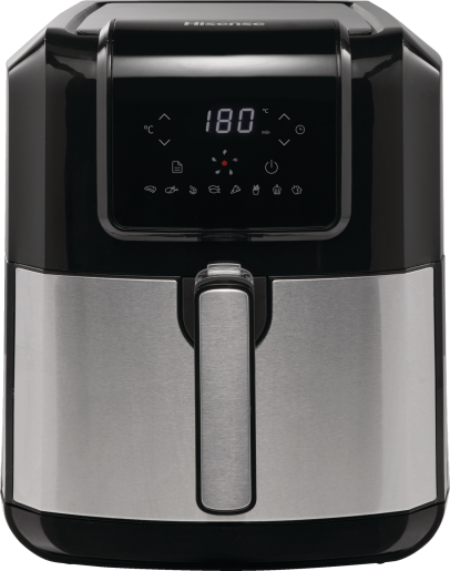 Friggitrice ad Aria Hisense H06AFBS1S3 1700W Capacità 5 lt 8 Programmi Preimpostati