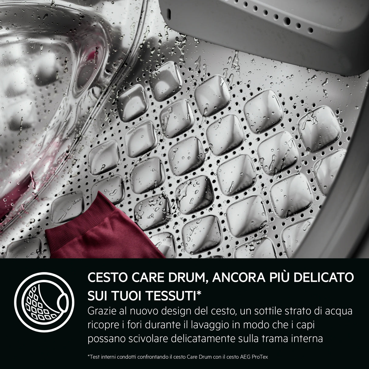 Lavatrice AEG LR7G86CW Classe A 8 Kg Motore Inverter 1600 giri Profondità 58 cm Funzione Vapore