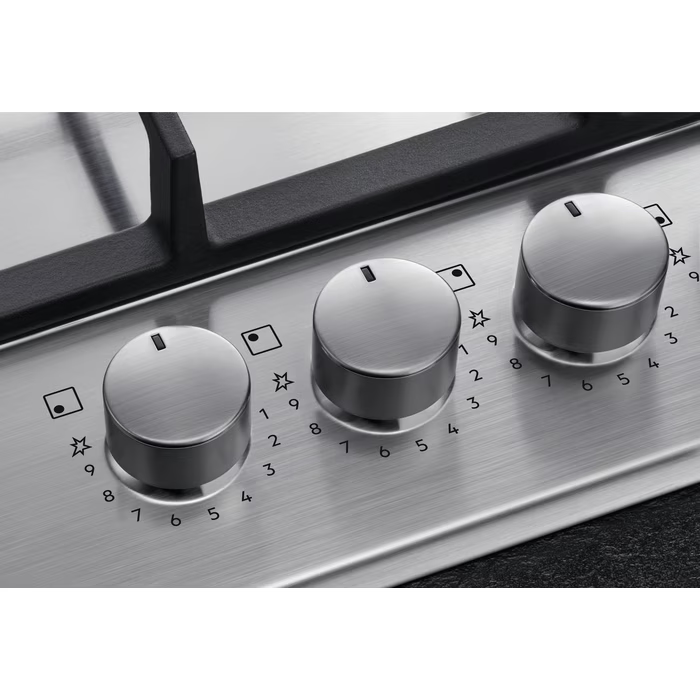 Piano Cottura a Gas Electrolux HGB64400SM 60 cm 4 Fuochi Inox Slim Line