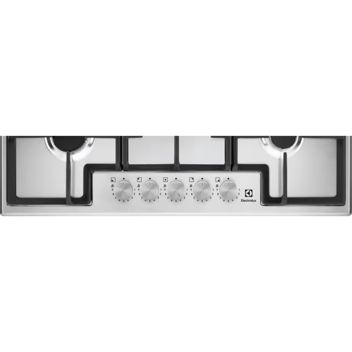 Piano Cottura A Gas Electrolux EGS75362X 75Cm 5 Fuochi Inox
