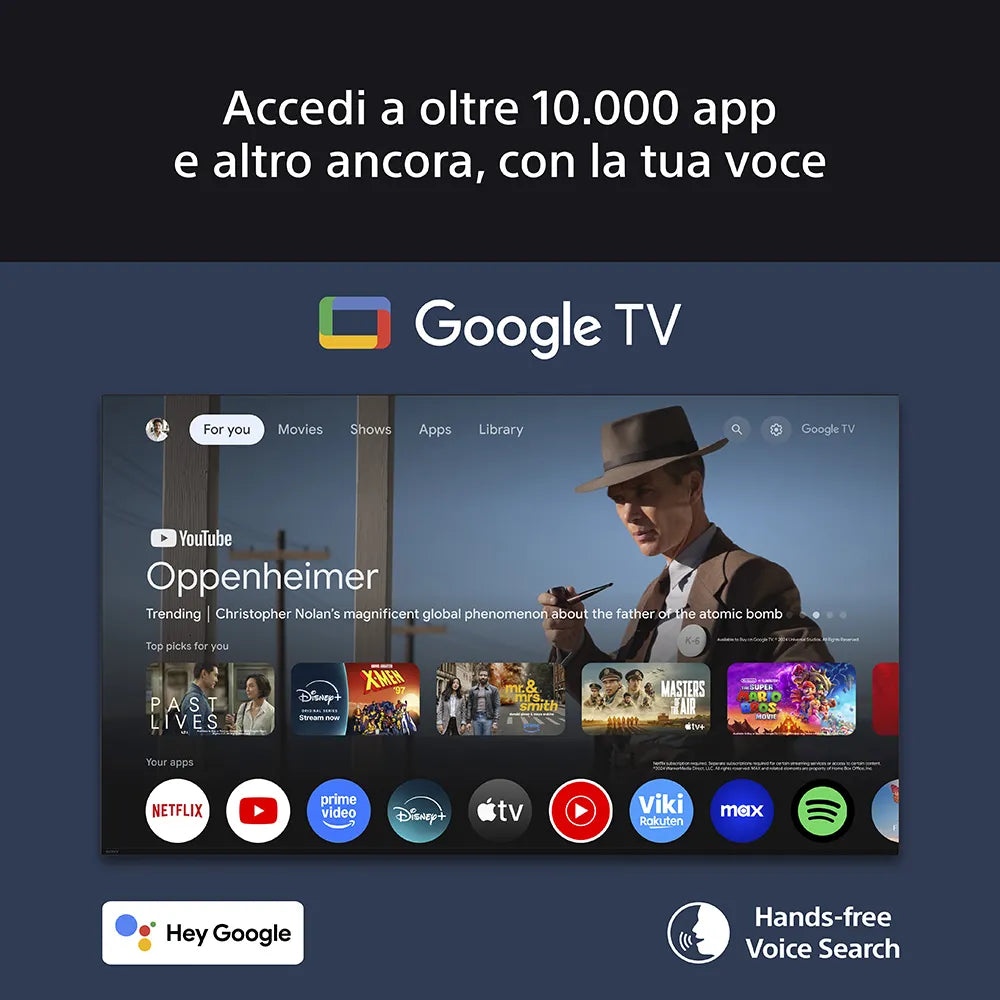 TV Sony K65XR8M25B.CEI Google TV 65" 4K Ultra HD Display OLED