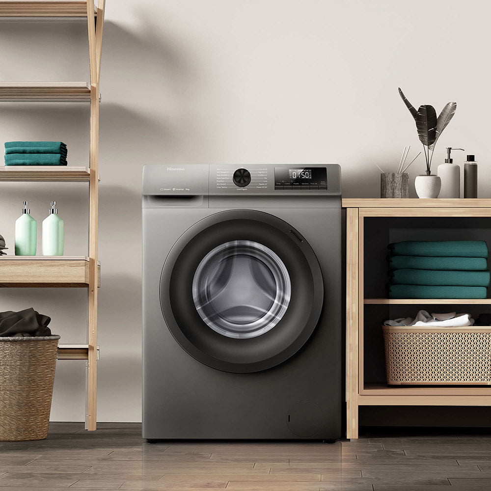 Lavatrice Hisense WF1Q8041BT 8kg Classe A Grigia Inverter 1400 giri