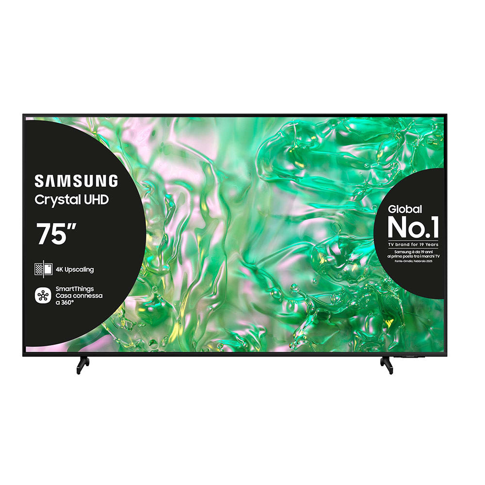 TV Samsung UE75DU8070UXZT Smart TV 75" Wi-Fi Crystal UHD 4K