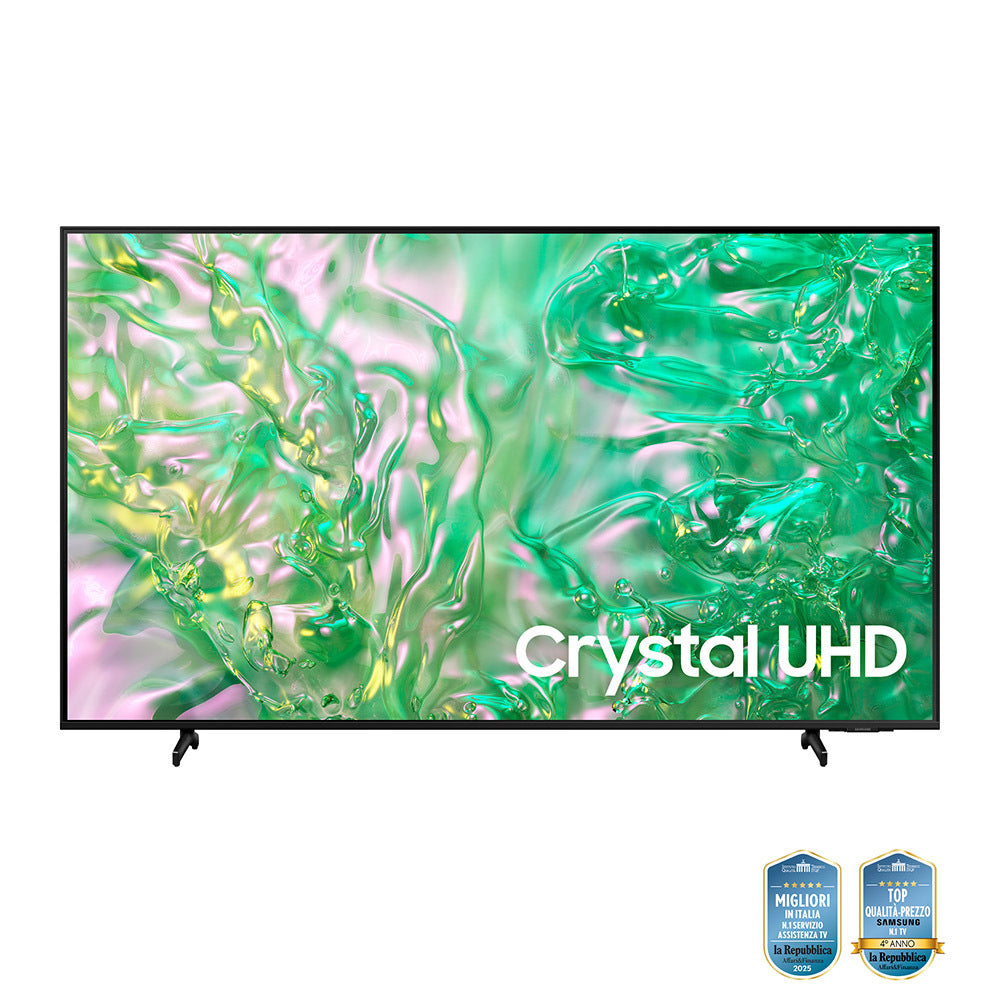 TV Samsung UE43DU8070UXZT Processore Crystal 4K 43" Smart TV UHD Wi-Fi