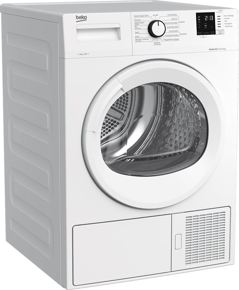 Asciugatrice Beko DRX823N 8KG Classe E Pompa di Calore
