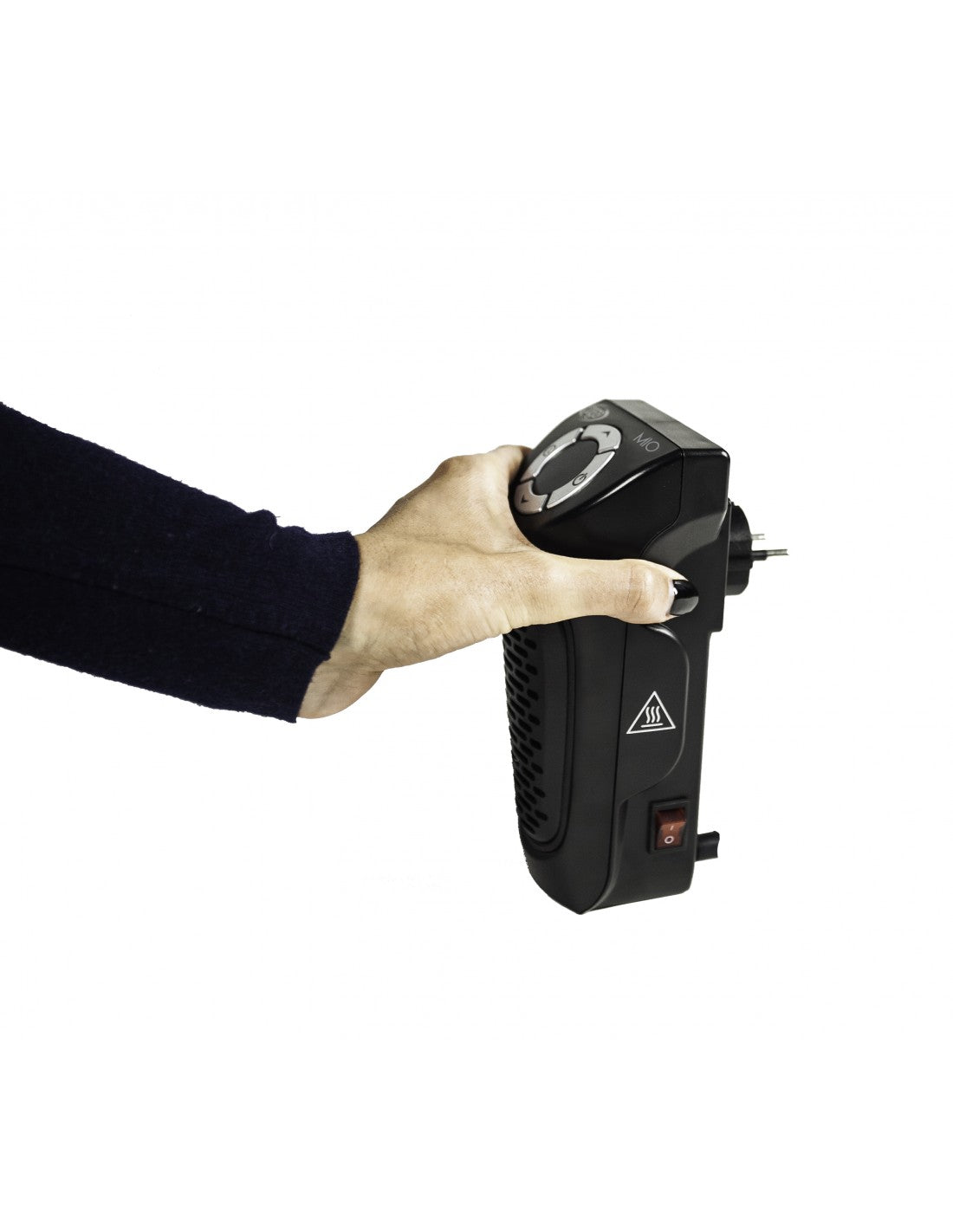 Termoventilatore Argo MIO a Infrarossi da Muro Colore Nero 350W