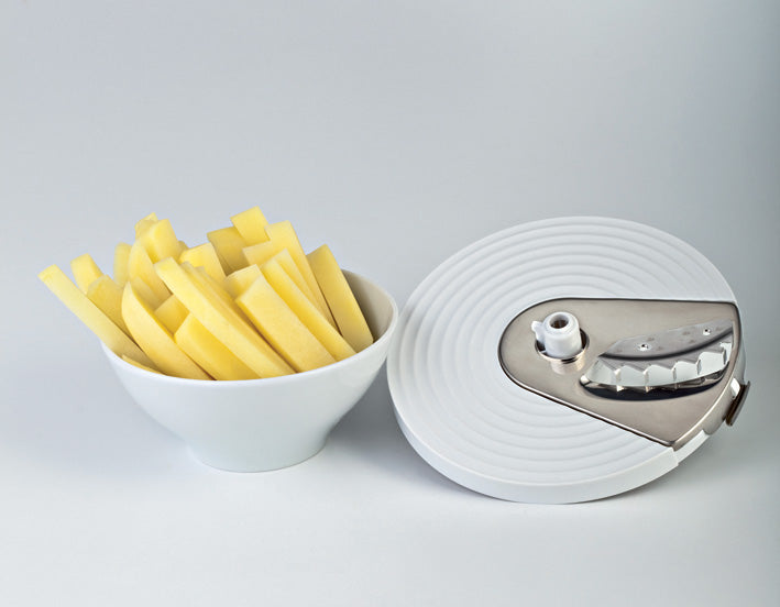 Robot Da Cucina Ariete 1769_ARIETE 2 Litri Set Accessori per Tritare, Affettare, Montare, Impastare, Emulsionare 500 Watt Colore Bianco