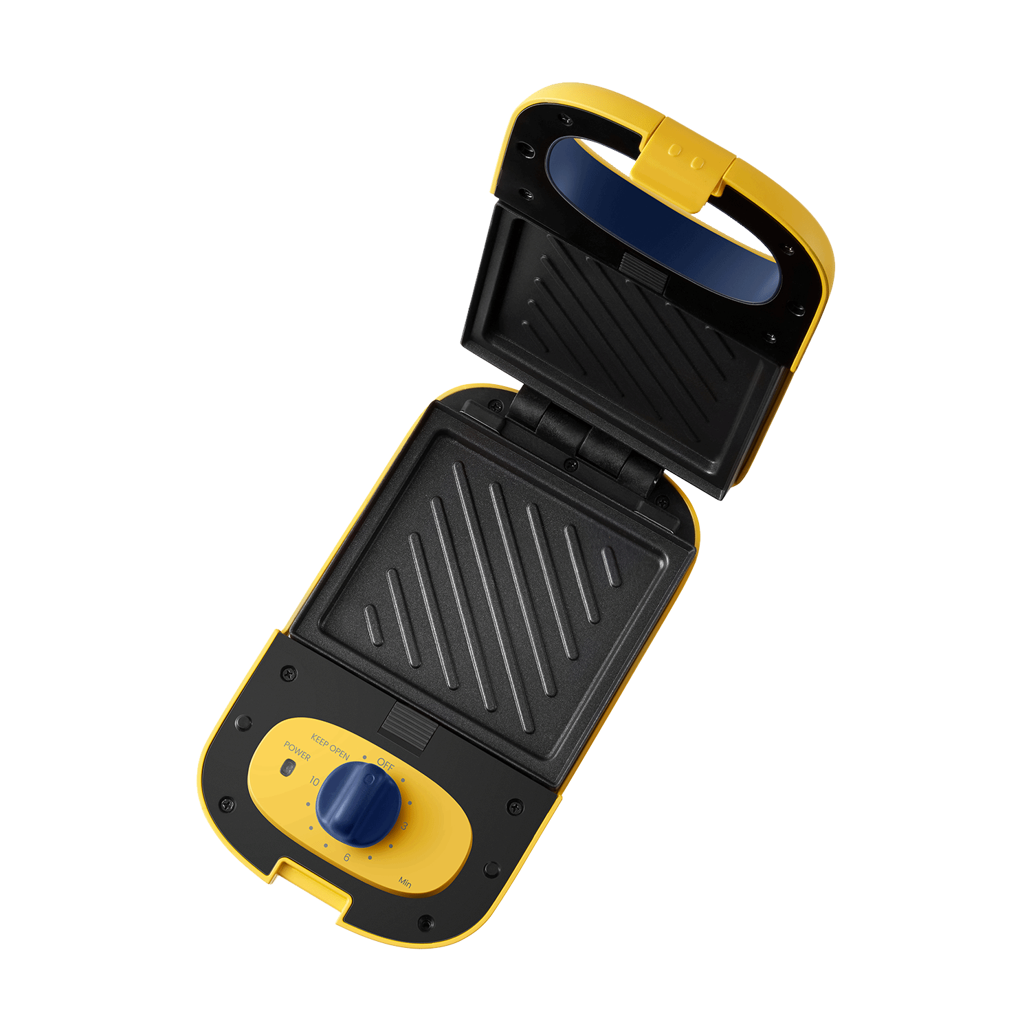 Piastra per Waffle Comfee MC-JK1312P201 950W Autospegnimento Colore Giallo