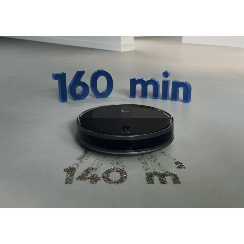 Robot Aspirapolvere Hoover HG230H 011 Batteria Litio Wi-Fi Colore Nero Autonomia 160 minuti