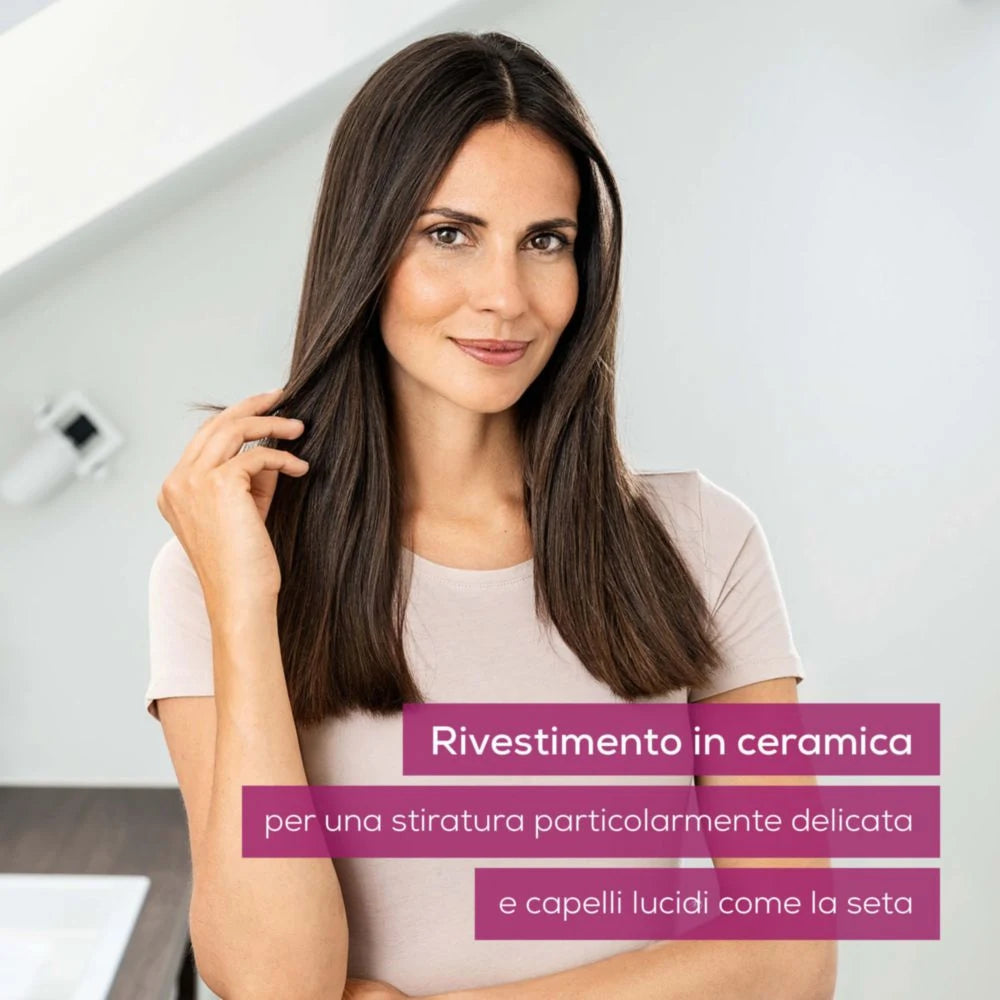 Piastra per Capelli Beurer HS15 Rivestimento in Ceramica 220°C