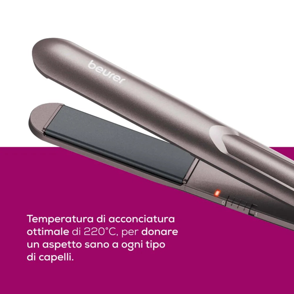 Piastra per Capelli Beurer HS15 Rivestimento in Ceramica 220°C