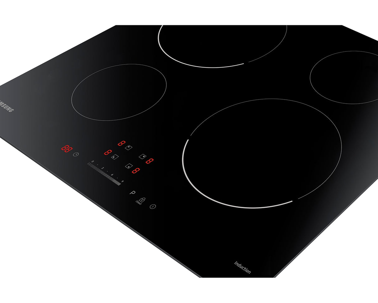 Piano Cottura Induzione Samsung NZ64T3707AK 4F 60Cm Nero