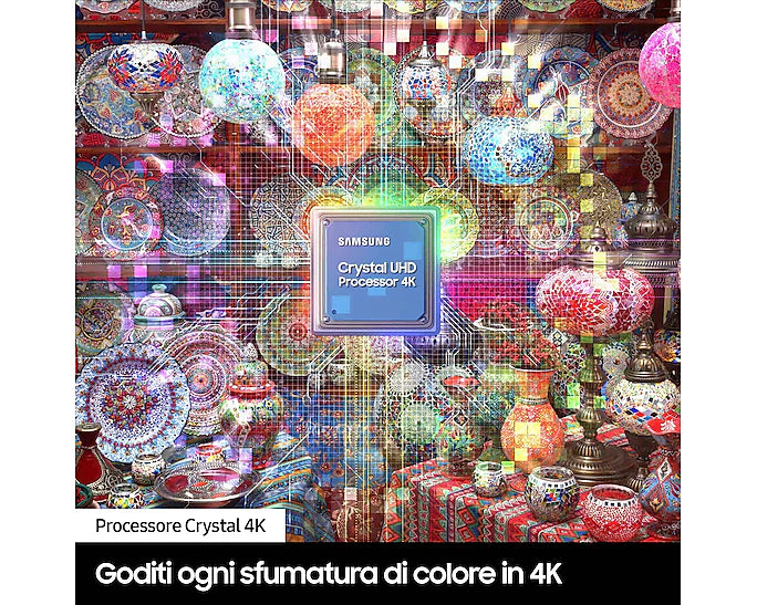 TV Samsung UE55DU8570UXZT 55" Processore Crystal 4K UHD Smart TV  Tizen OS