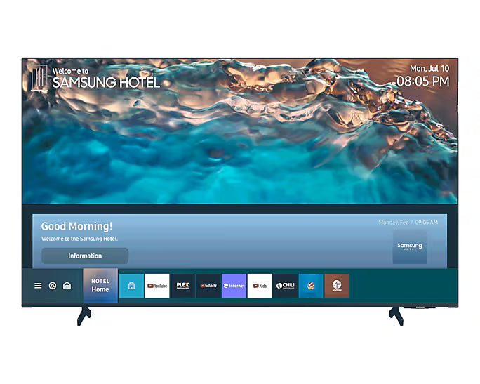 Hotel TV Samsung HG43BU800EEXZT 43" Smart TV 4K UHD Dynamic Crystal Color Wi-Fi