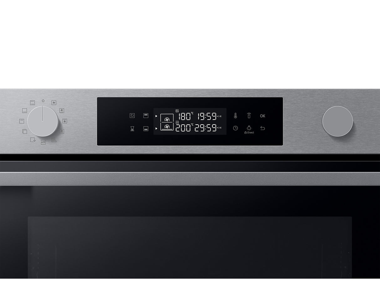 Forno Samsung NV7B44403BS Capacità 76 Lt Classe A+ Pirolitico con Vapore Wi-Fi