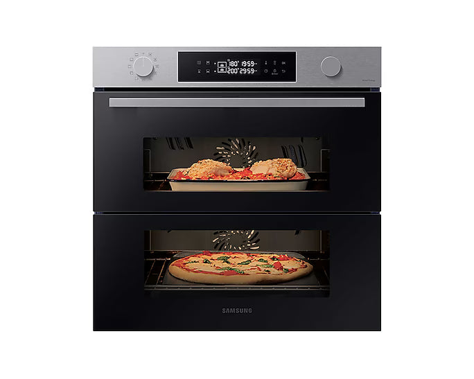 Forno Samsung NV7B45403BS Elettrico Da Incasso Dual Cook Flex Classe A+ 76L Vapore Wifi