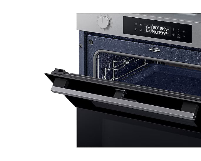 Forno Samsung NV7B45403BS Elettrico Da Incasso Dual Cook Flex Classe A+ 76L Vapore Wifi