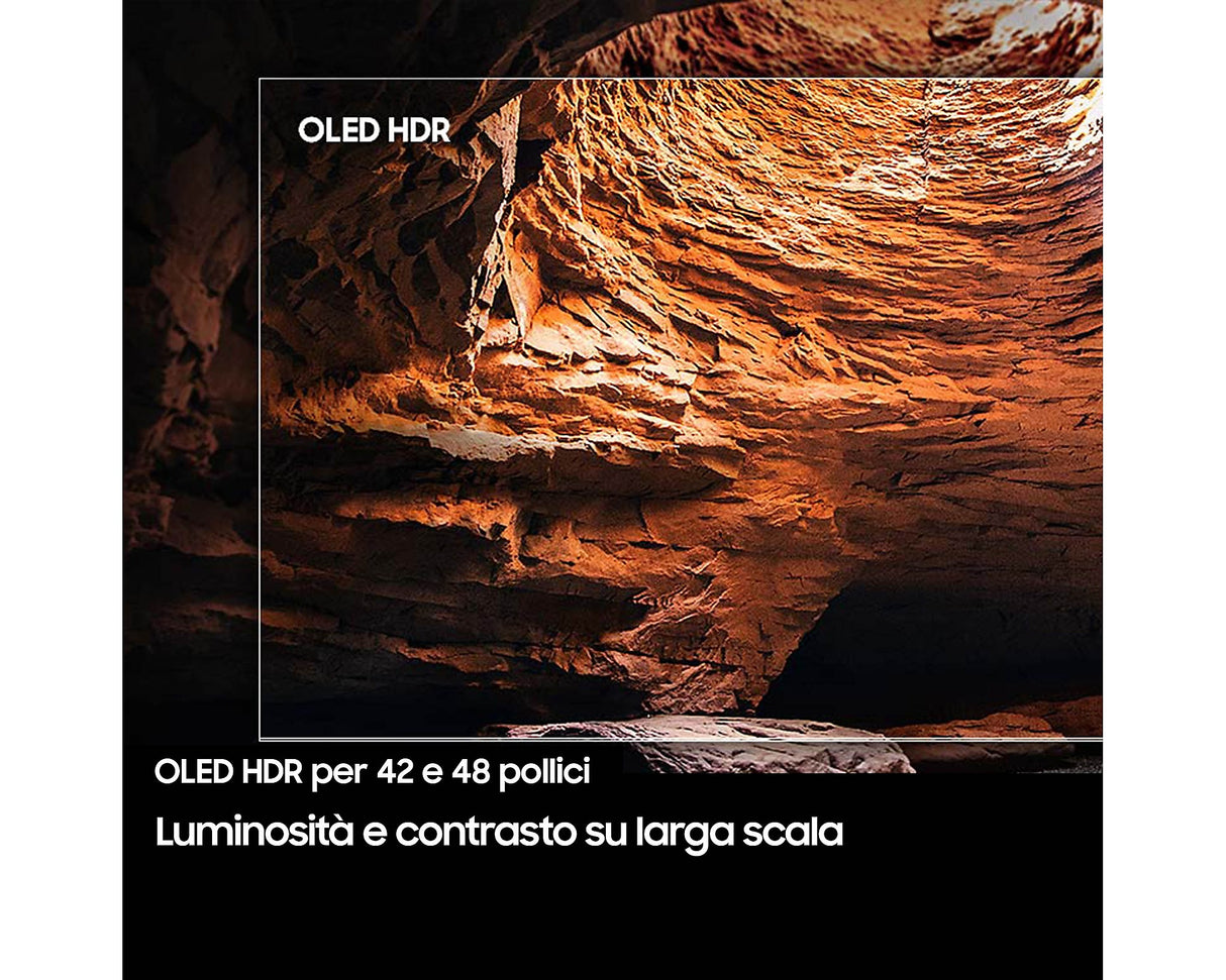 TV Samsung QE42S90FAEXZT 42" OLED HDR+ AI 4K Wi-Fi Dolby Atmos